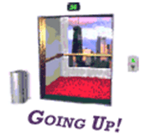 Going Up - Auto Scrolling Elevator to the top of the page