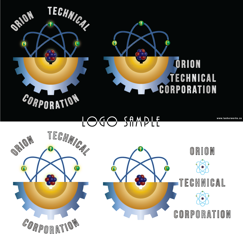 Sample Concept Logo Design Artboard