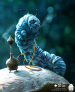 The Blue Caterpillar
